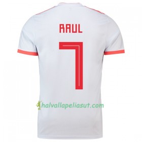 Jalkapallo Pelipaidat Espanja Raul 7 World Cup 2018 Vieraspaita